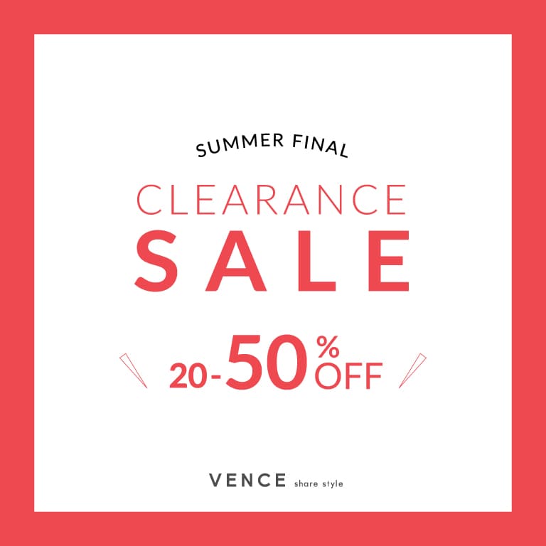 vence | CLEARANCE SALE
