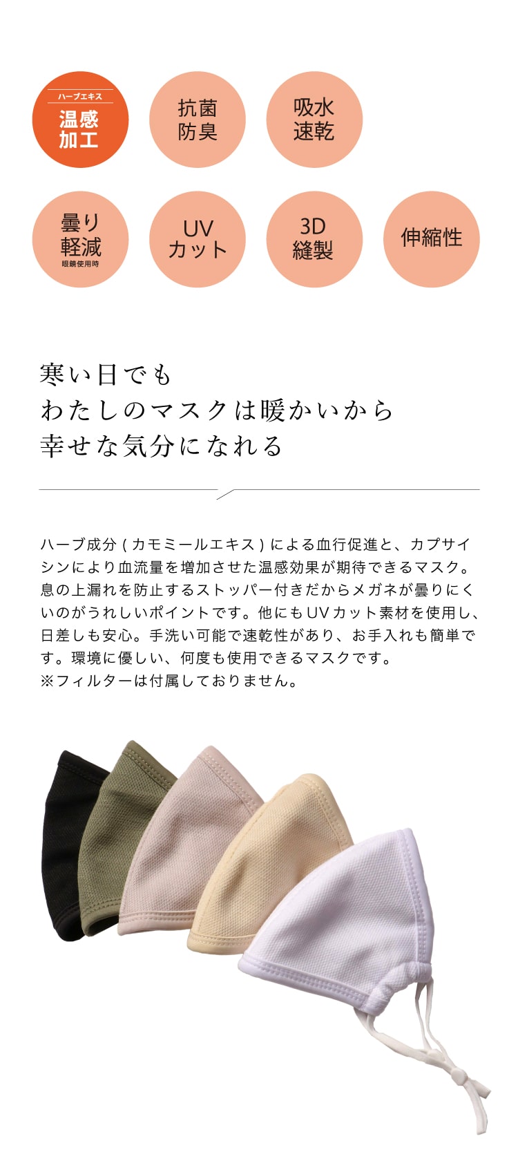 王様のブランチ紹介マスク Mask.com