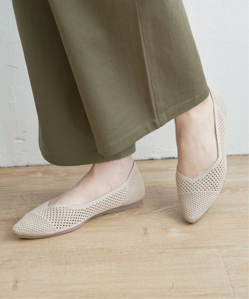 oito 素足で履ける 洗えるニットパンプス 洗えるニットパンプスメッシュ,ikka| TOKYO DESIGN CHANNEL