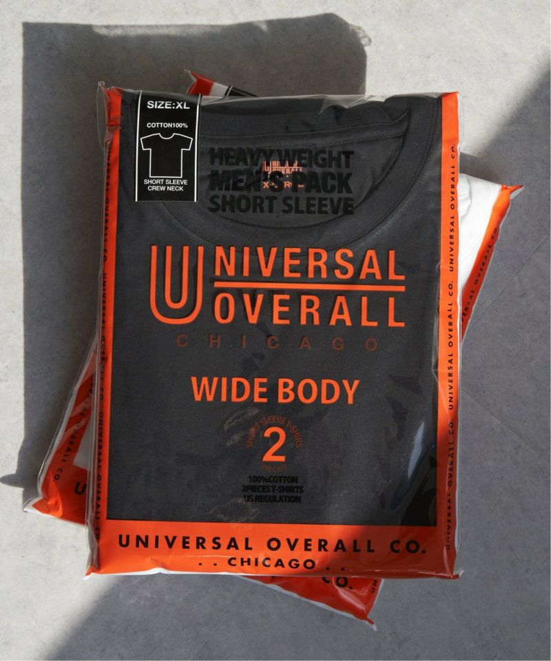 UNIVERSAL OVERALL ユニバーサルオーバーオール 2Pパックショート