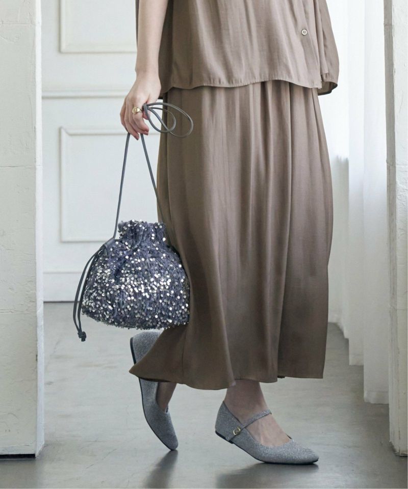 セットアップ対応】カッセンボリュームラップスカーチョ,ikka| TOKYO