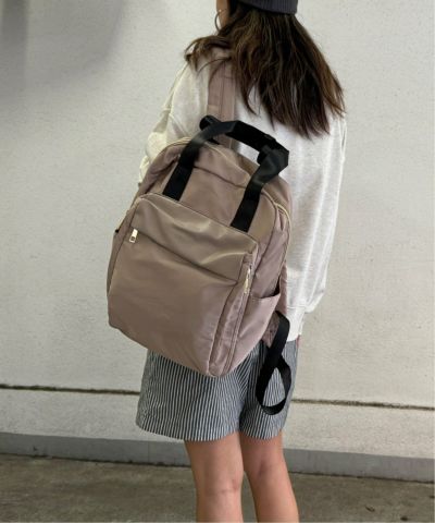 【希少】【タグ付き】【美品】Misha and Puff リュックサック くぎベア型押し総柄リュック– A AM STUDIO