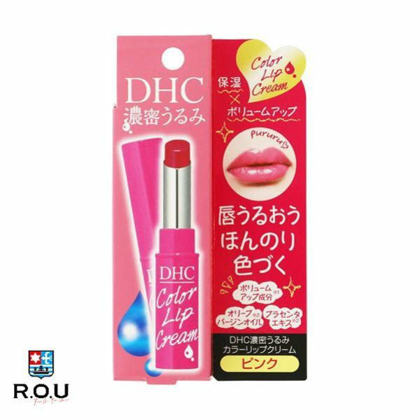 DHC 濃密うるみカラーリップクリーム ピンク 1.5g