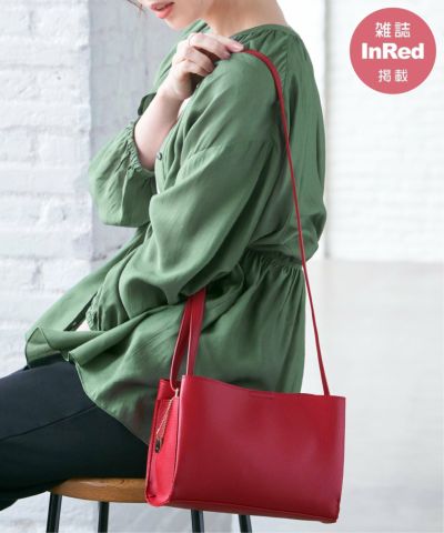 雑誌InRed11月号掲載】GOKU楽PUミニショルダーバッグ【軽量】,ikka