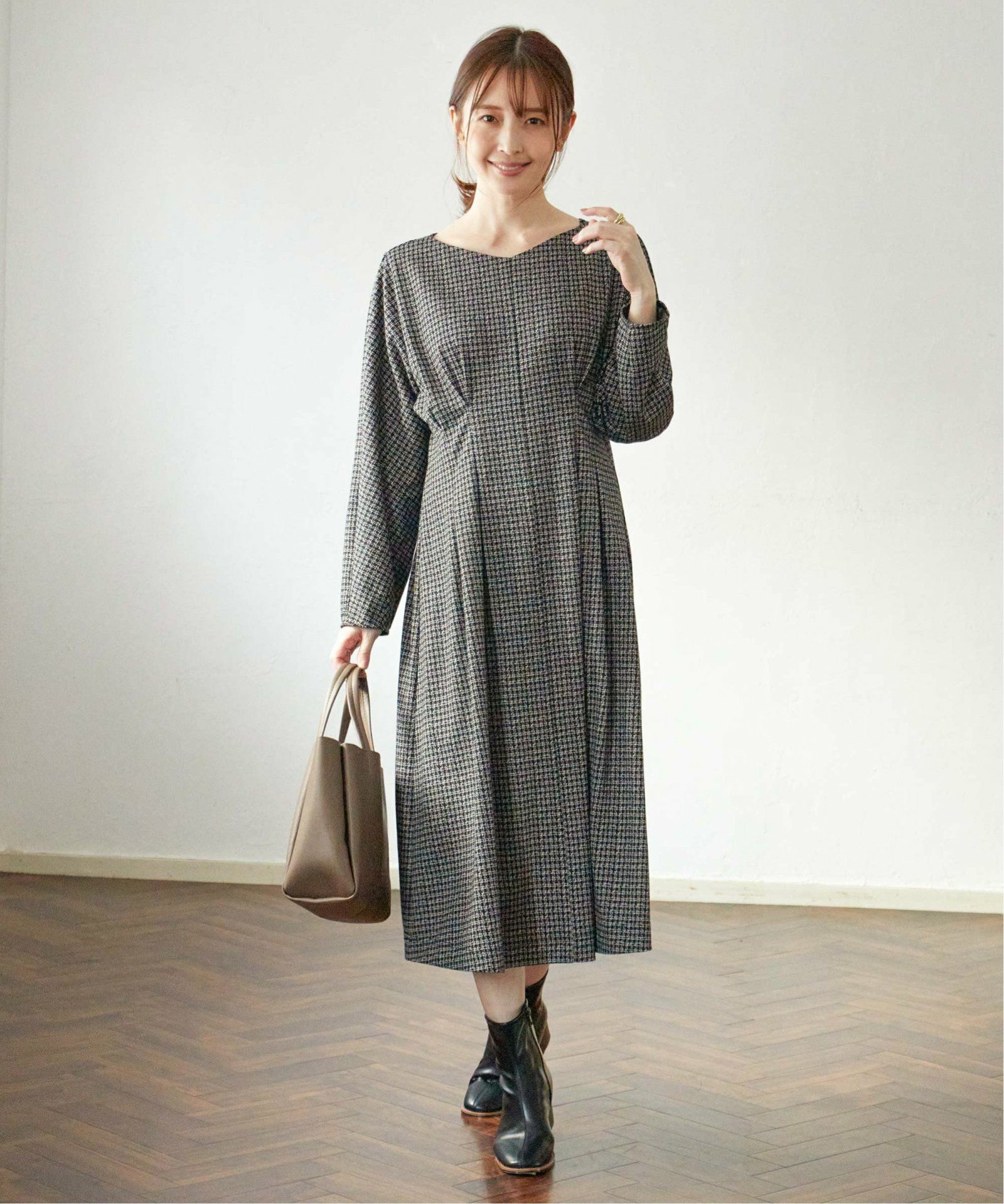 made in india カットワークジャカードワンピース(セットアップ可)