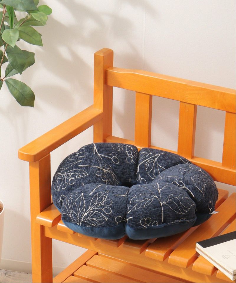 シェニール 花円座クッション,LBC| TOKYO DESIGN CHANNEL