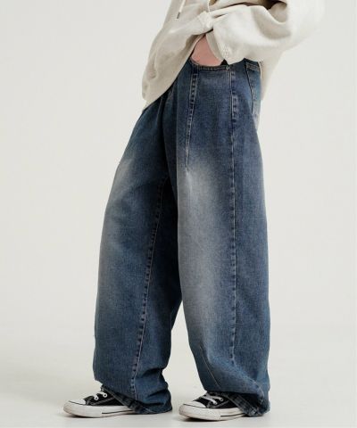 WV PROJECT】Turn dyeing like linen banding pants / JNLP7717