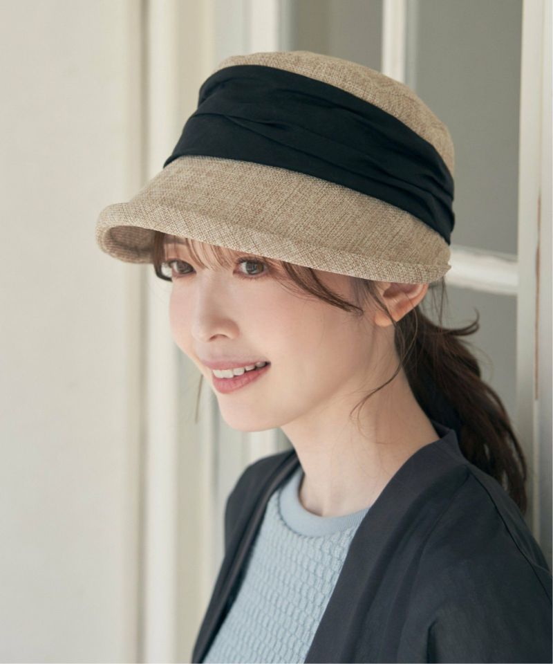 Her lip to Back Ribbon Tweed キャスケット herlipto 𝖢𝗈𝗆𝗂𝗇𝗀 𝗍𝗈 𝗒𝗈𝗎 𝗌𝗈𝗈𝗇