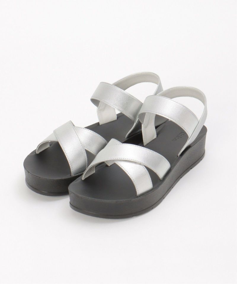 新品未使用 フェラガモ*LAURENE ロゴ クロスベルトサンダル01G833 新品