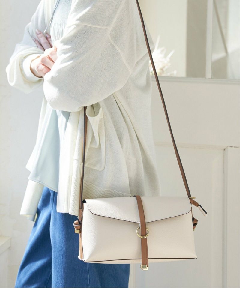 ciqueto ikkaののショルダーバック 合皮横長肩掛けショルダーバッグ,ikka| TOKYO DESIGN CHANNEL