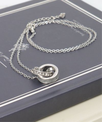 K*o様 アイケーイー ネックレス IKE 11月誕生石 K10 イエローゴールド ホワイトトパーズ しずく