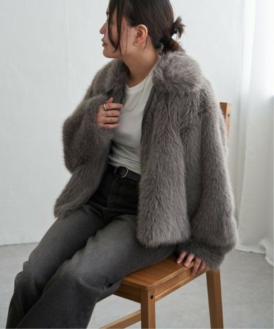 フェイクファーショートジャケット,notch.| TOKYO DESIGN CHANNEL