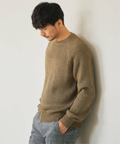 コウキンアゼクル-ネックニット