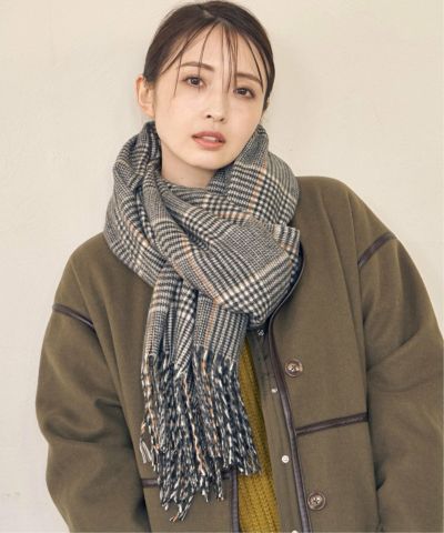 VICUNA BLEND カシミヤ　マフラー リバーシブルスカーフ(カシミヤ) 全4色 | BRITISH MADE