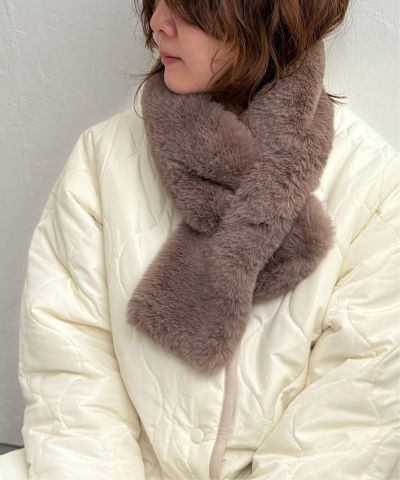 エコファー差し込みマフラー,ikka| TOKYO DESIGN CHANNEL