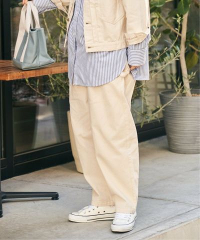 セットアップ着用可能】ナチュラルツイルシェフパンツ,LBC| TOKYO