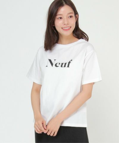 レターロゴプリントtee