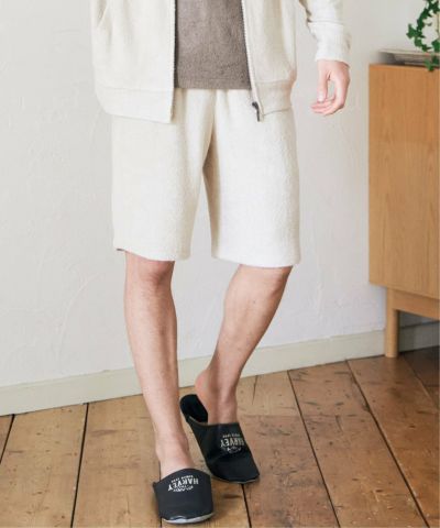 オリジナルの香り付き素材 メンズ・ゆるふわダブルパイルカットソーハーフパンツ