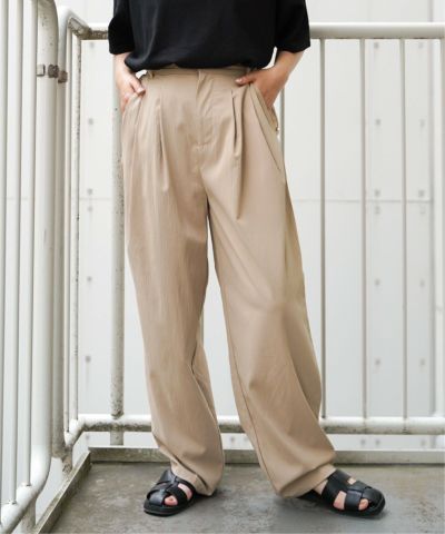 クレープタックパンツ