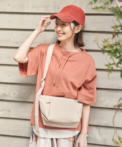 PUハーフムーンミニショルダーバッグ