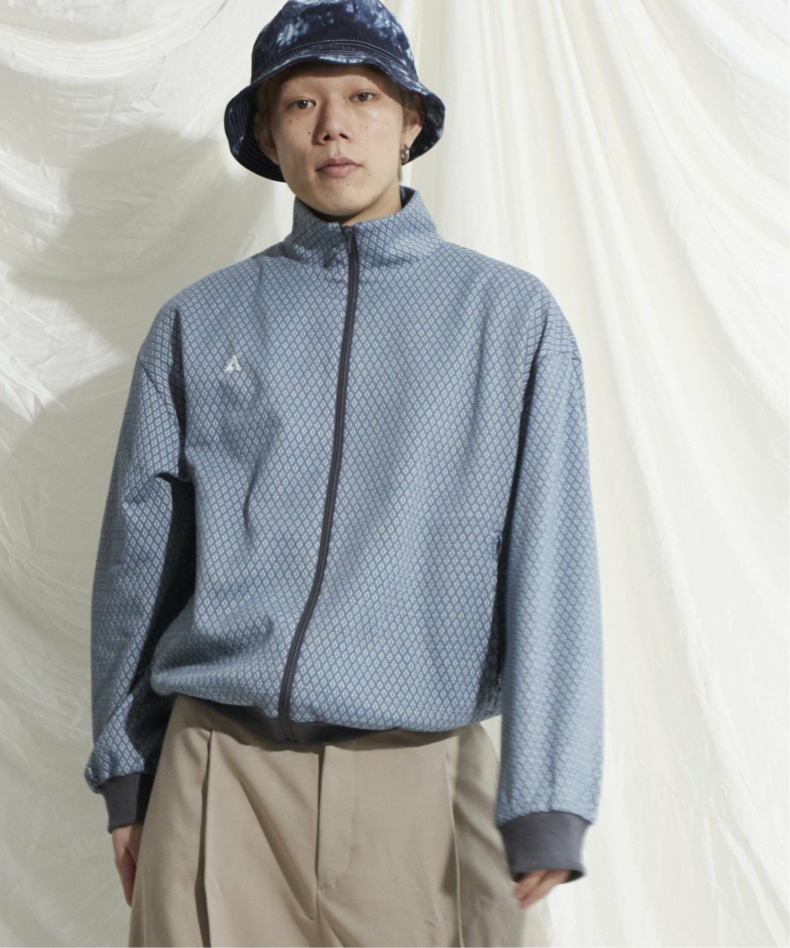 ADAM PATEK/アダムパテック】jacquard track jacket ジャガード 
