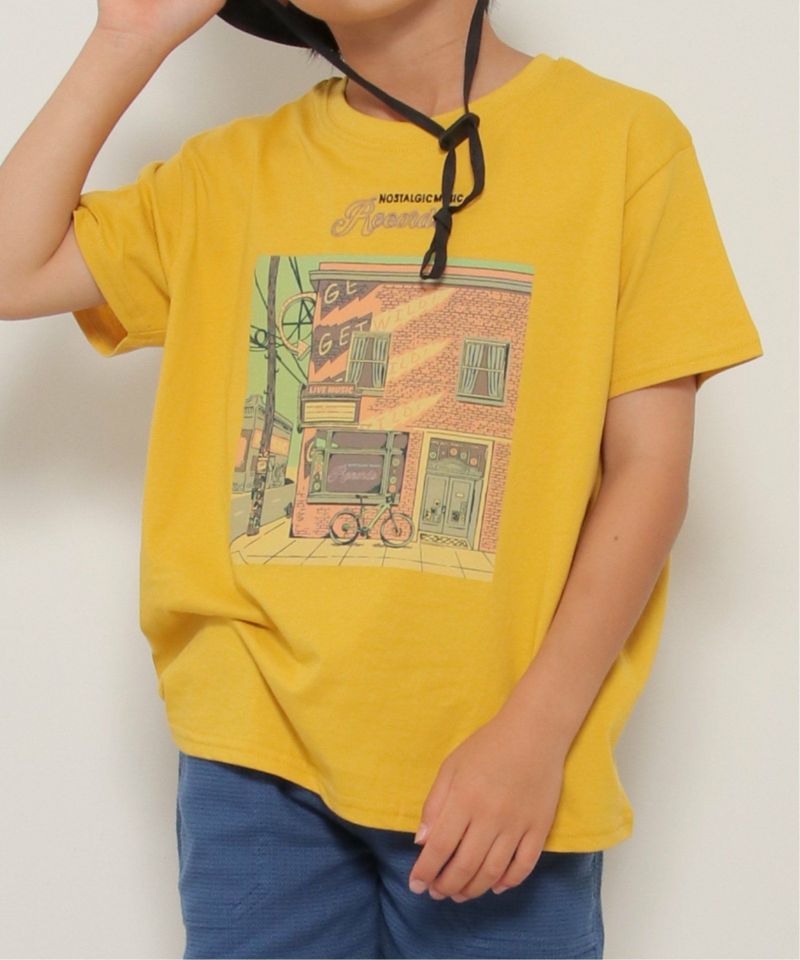 ビンテージグラフィックTシャツ（120~160cm）,30%OFF| TOKYO DESIGN