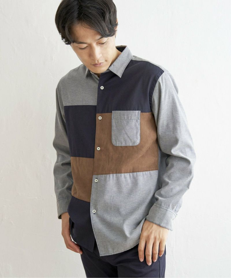 オックスブロックス切り替えシャツ,ikka| TOKYO DESIGN CHANNEL