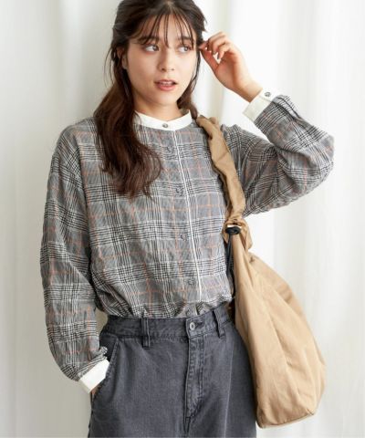 クレリックパイピングシャツ