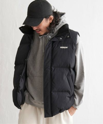 VISION STREET WEAR ヴィジョンストリートウェア中綿ナイロンベスト