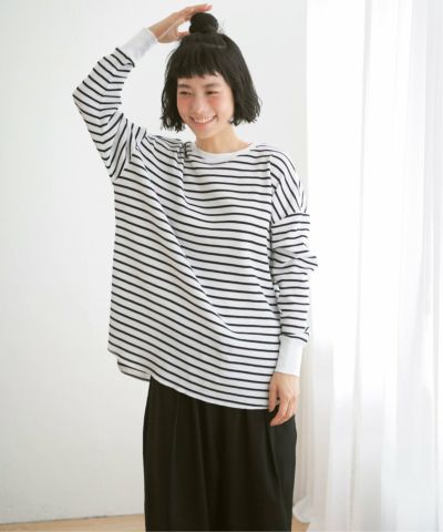 ワッフルゆるプルオーバー